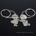 New Christmas Gifts Zinc Alloy Cute Boy Girl Key Chains Creative Gift Lover Keychain new arrival funny couple keychain YSK017